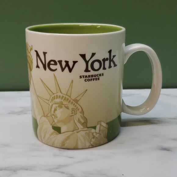 Mug - ☕️ 2012 16oz STARBUCKS New York - Picture 2 of 9
